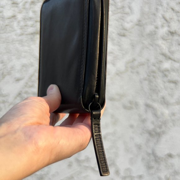 ANN DEMEULEMEESTER - Black Alana Zip Wallet - Genuine leather - Picture 3 of 8
